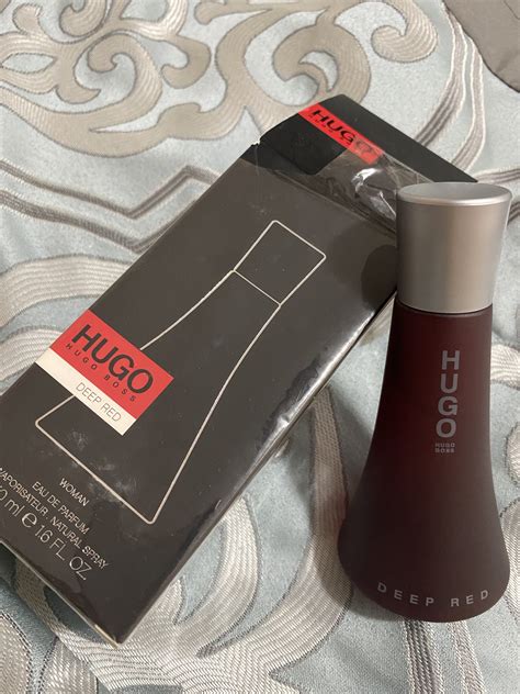 hugo boss deep red review.